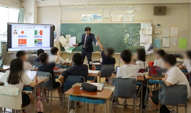 出張授業の様子